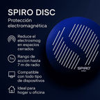 Noxtak Filtro Electromagnetico Multiproposito: Espacios, Electrodomésticos y Agua Estructurada - Spiro Disc