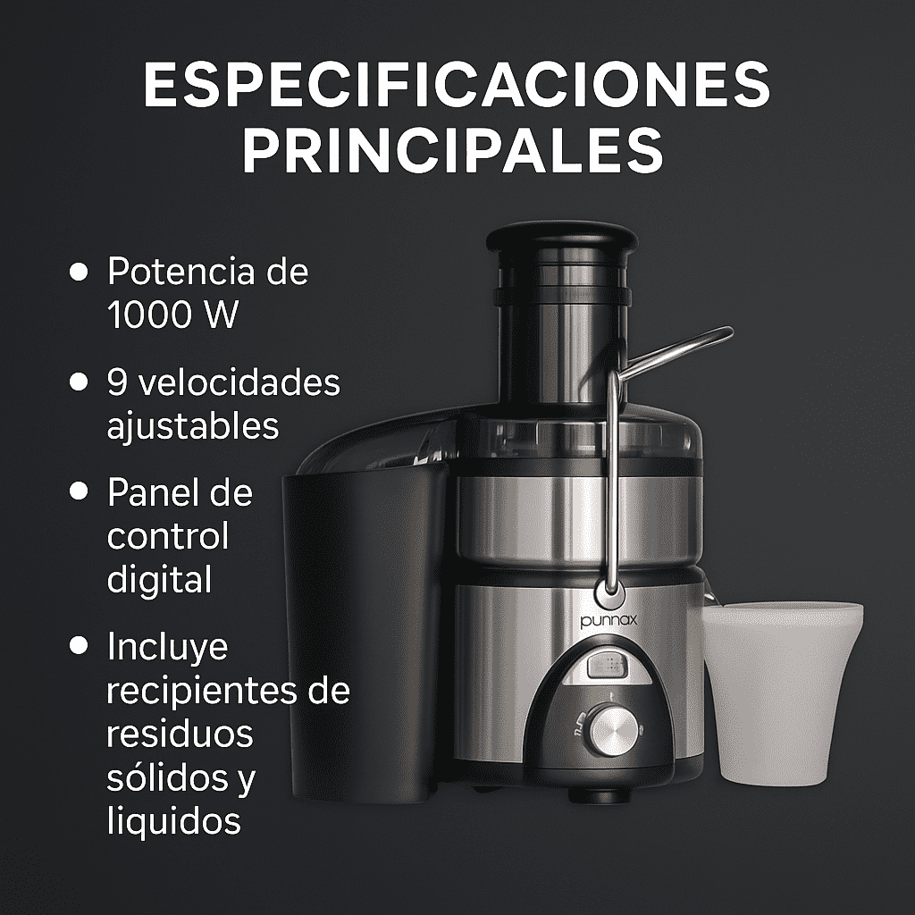 EXTRACTOR DE JUGOS SENCILLOS PURIFIL