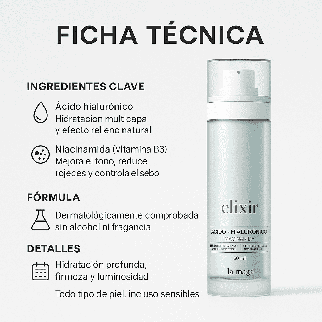 Ácido Hialurónico - Elixir x50ml