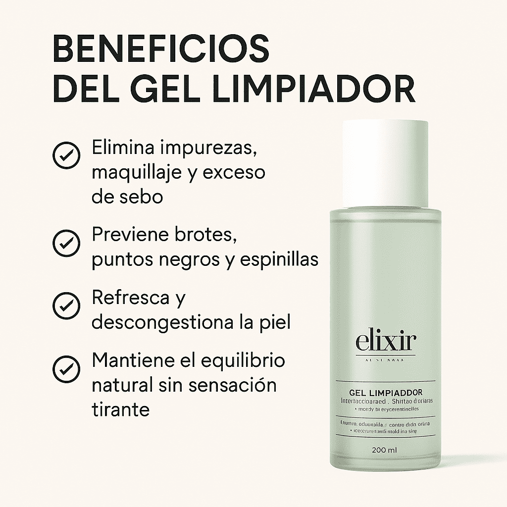 Gel Limpiador Facial - Elixir x150ml