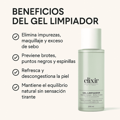 Gel Limpiador Facial - Elixir x150ml