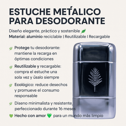 Estuche Metálico Ecológico - Coco Salvaje