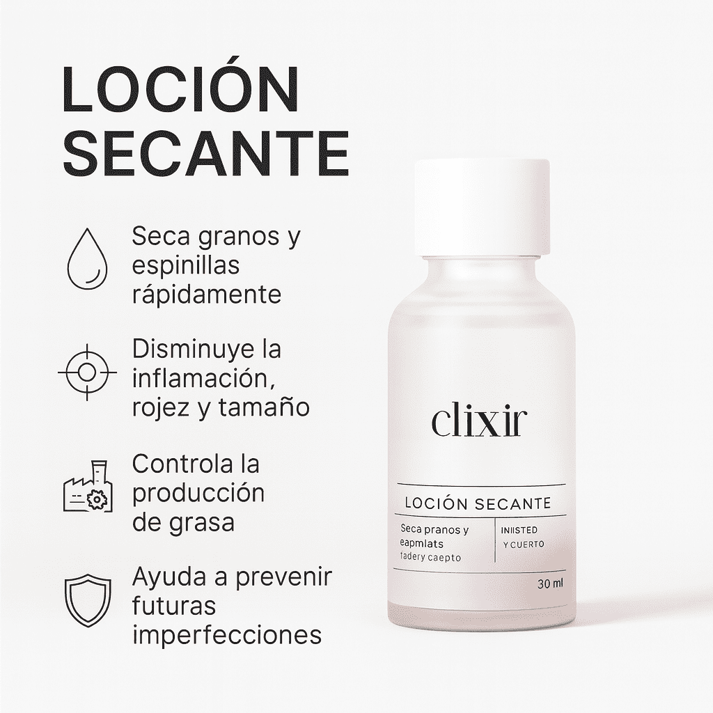 Loción Secante [Tratamiento Antiacné] - Elixir x30ml