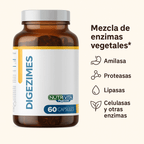 Digezimes Enzimas Digestivas - Nutrivita x60caps