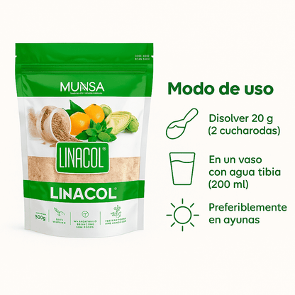 Fibra- Linacol Munsa x500g