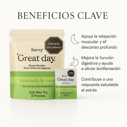 Citrato De Magnesio - Savvy x180g