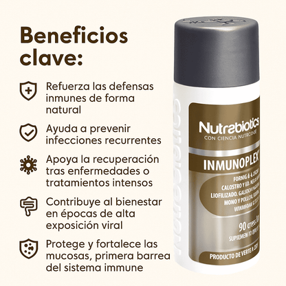 Inmunoplex - Nutrabiotics x90caps