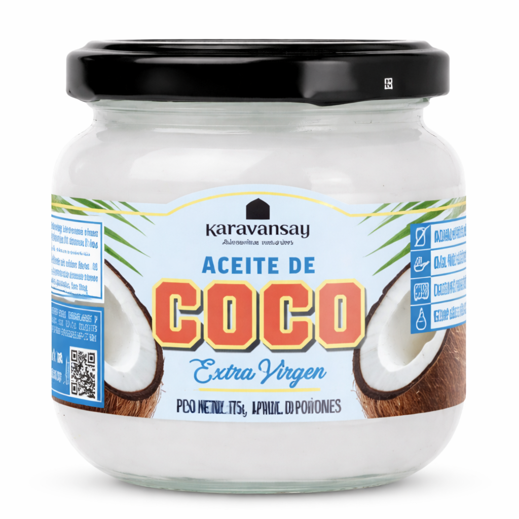 Aceite de Coco Extra Virgen - Karavansay  x175g