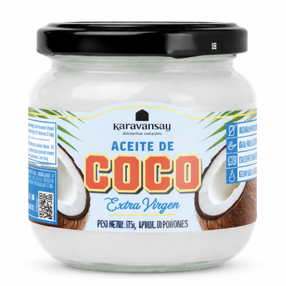 Aceite de Coco Extra Virgen - Karavansay  x175g