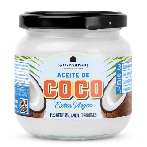 Aceite de Coco Extra Virgen - Karavansay  x175g