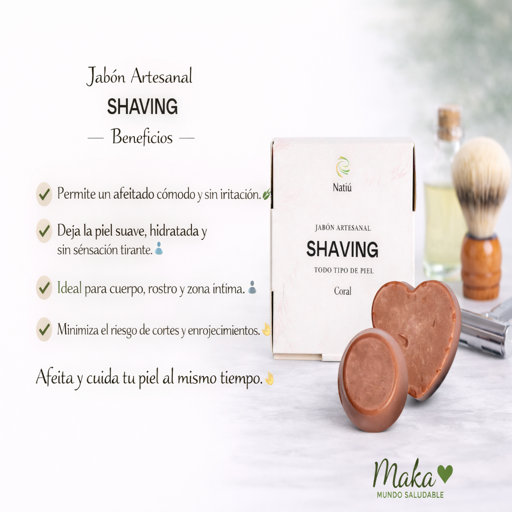 Jabón Shaving Coral para Depilar - Oiris x95g