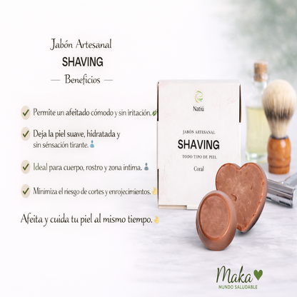 Jabón Shaving Coral para Depilar - Oiris x95g