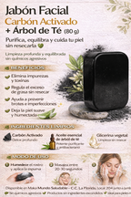 Jabón Facial Carbón Activado- Botanikalia x80g