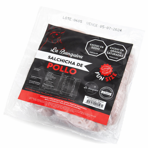 Salchicha Pollo Trocitos - La Banquiva x480g