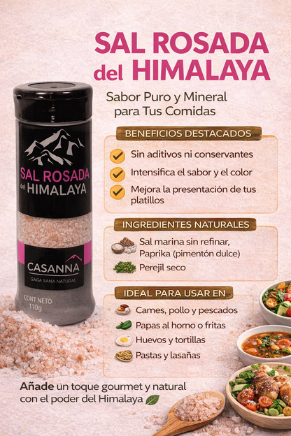 Sal Rosada del Himalaya - Cassana