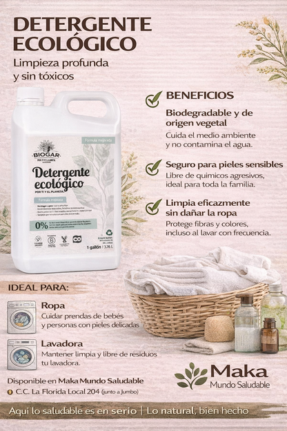 Detergente Ecológico - Biogar Galón