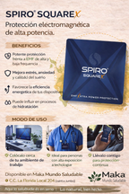 Noxtak Filtro Electromagnetico Avanzado Para Uso Múltiple Y Personal - Spiro Square X