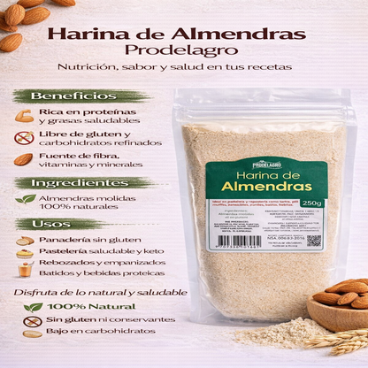 Harina De Almendras - Prodelagro