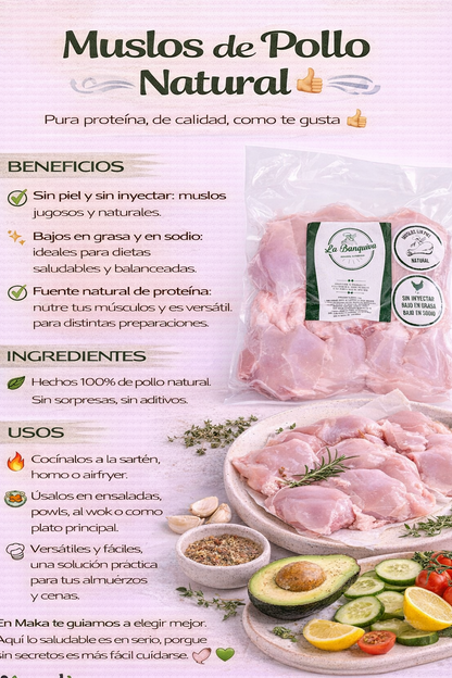 Muslo Sin Piel - La Banquiva