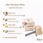 Jabón Para Afeitar Sólido - Oiris x55g
