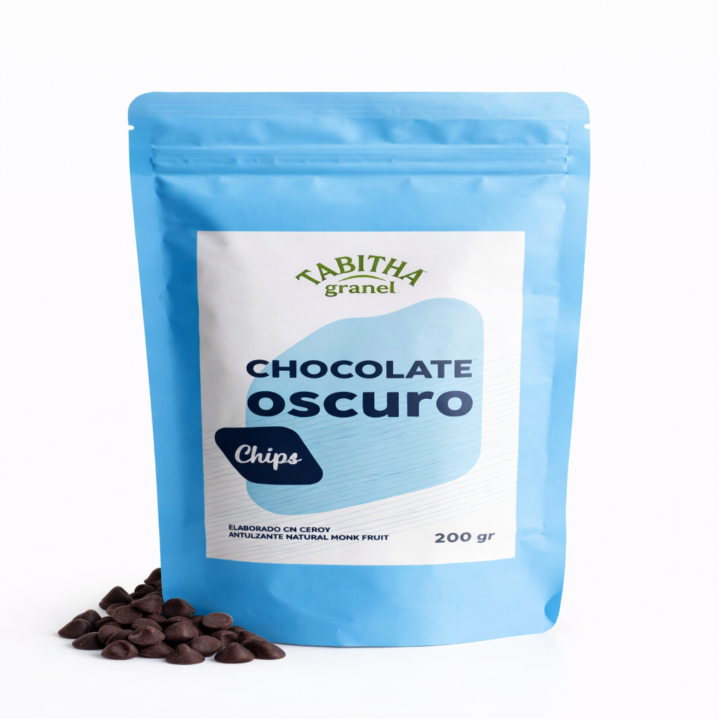 Chips de Chocolate Oscuro 80% - Tabitha x200g