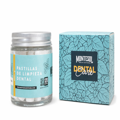 Pastillas de Limpieza Dental (Menta) - Montesol x120und
