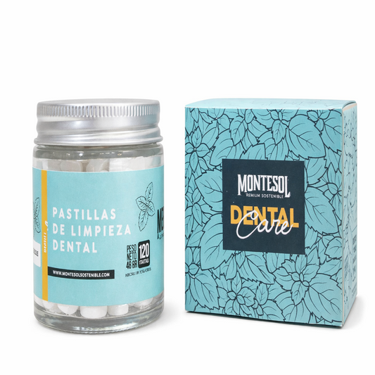 Pastillas de Limpieza Dental (Menta) - Montesol x120und