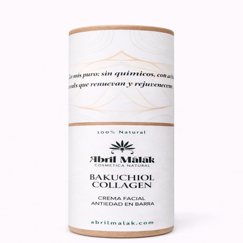 Crema Facial Antiedad en Barra - Abril Malak x70g