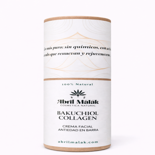 Crema Facial Antiedad en Barra - Abril Malak x70g