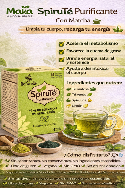 Spiruté Purificante - Naturela x21g