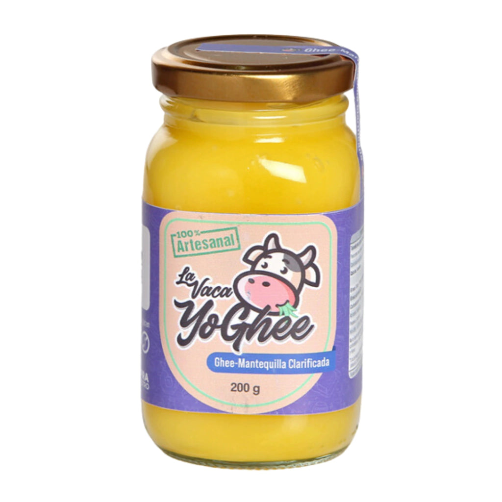 Mantequilla Ghee Clarificada - La Vaca YoGhee