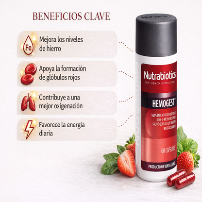 Hemogest - Nutrabiotics x60caps