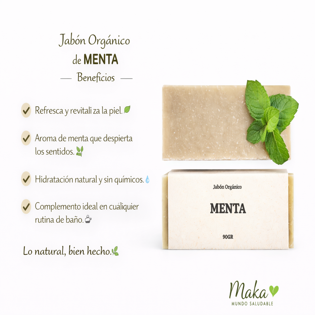 Jabón Corporal Menta - Oiris x90g