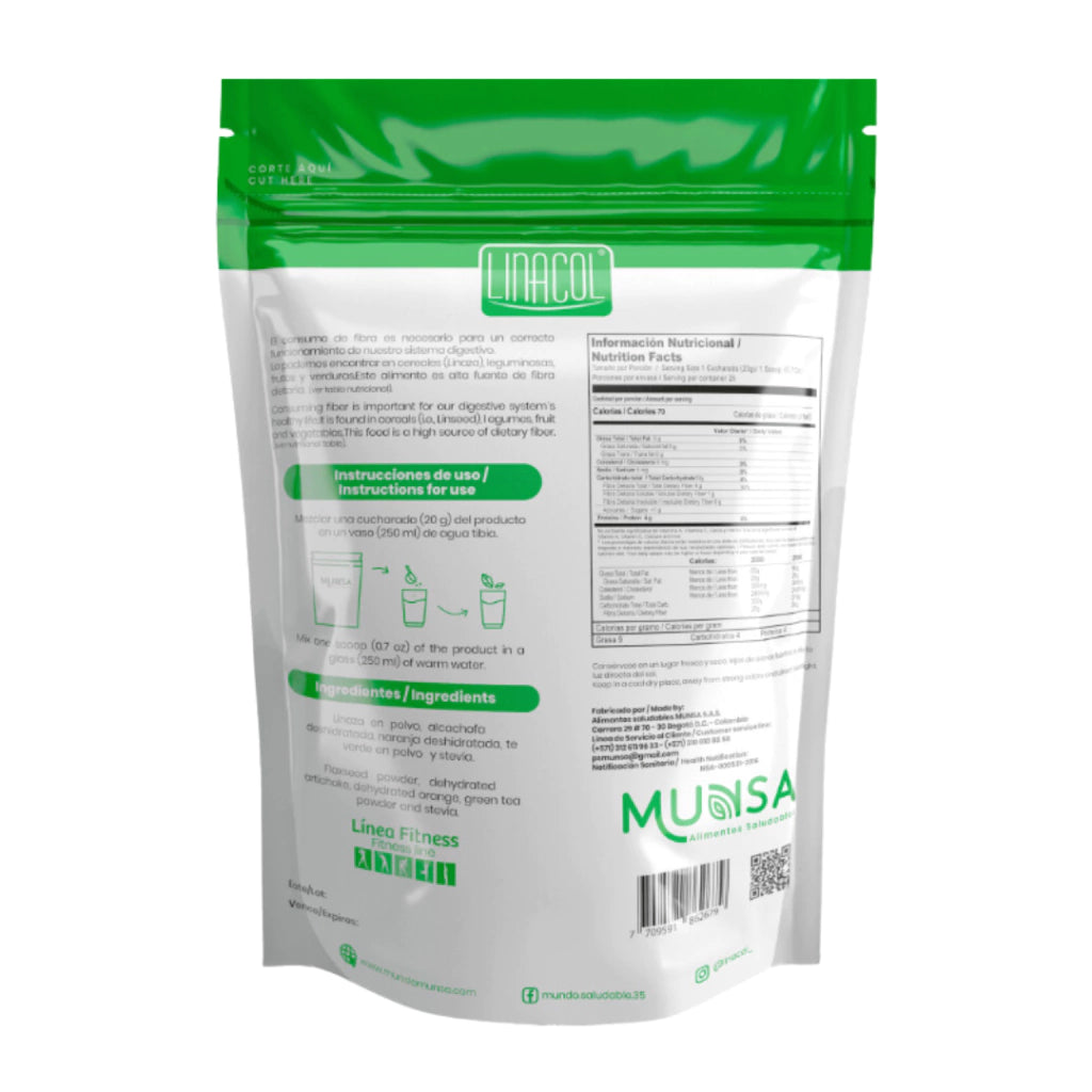 Fibra- Linacol Munsa x500g