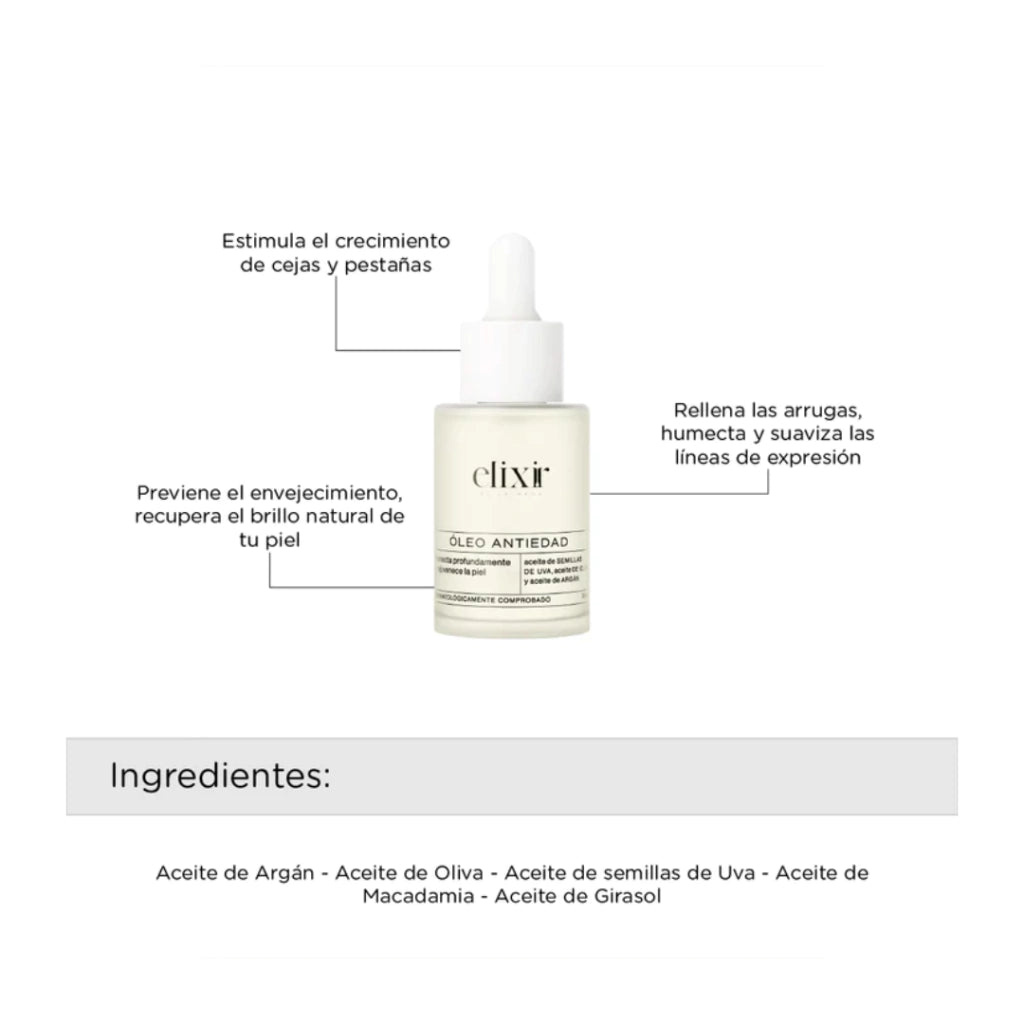 Óleo Antiedad - Elixir x30ml