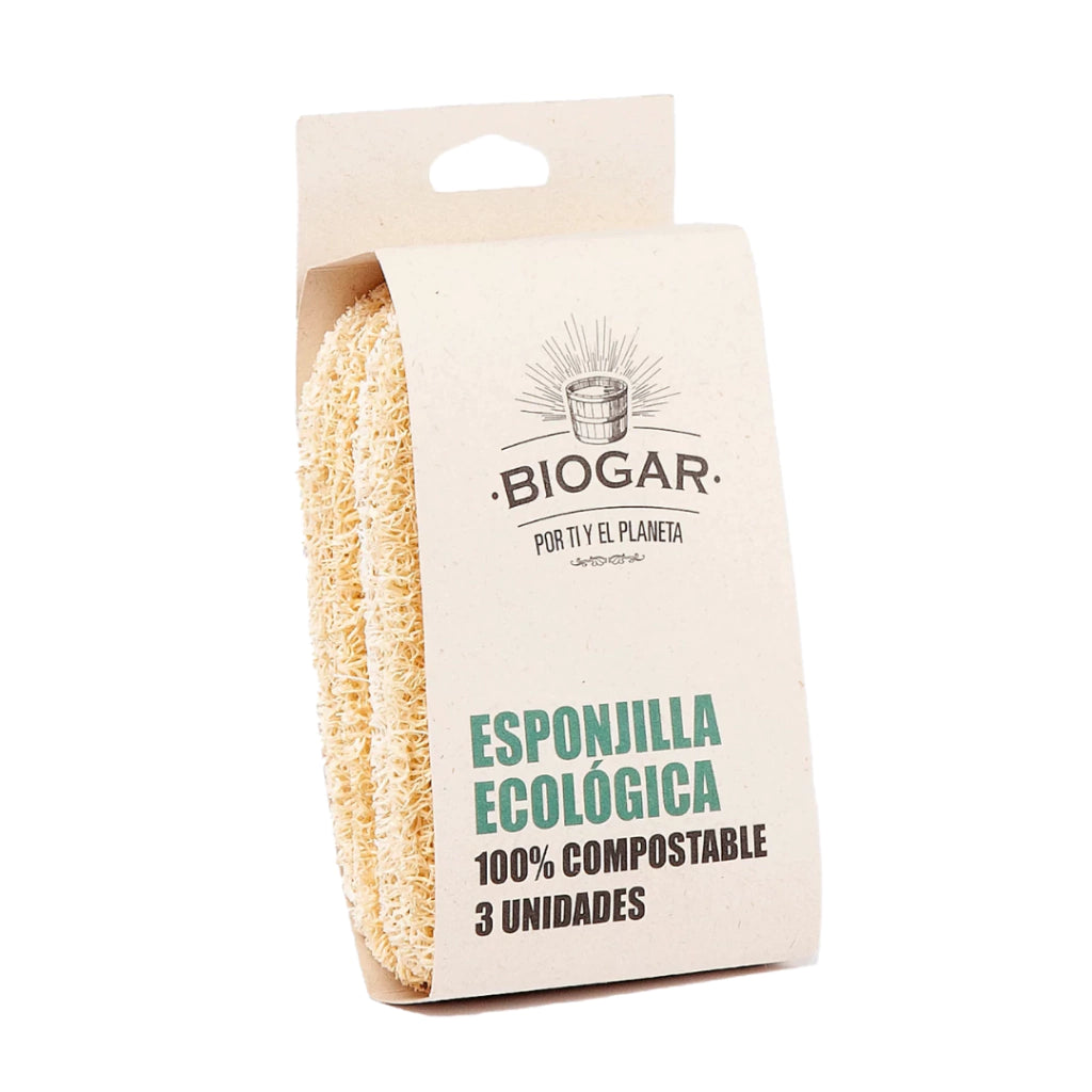 Esponjilla Ecológica - Biogar x3unid