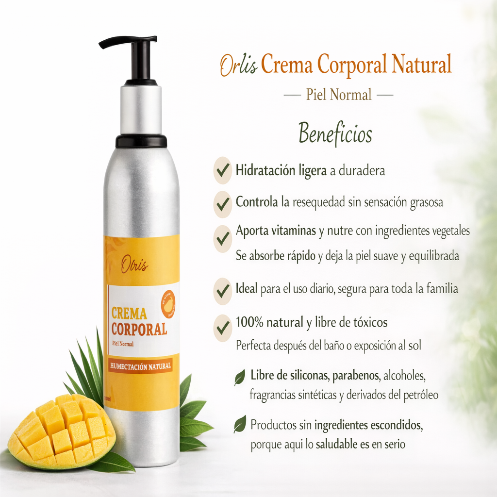 Crema Corporal Piel Normal - Oiris x300ml