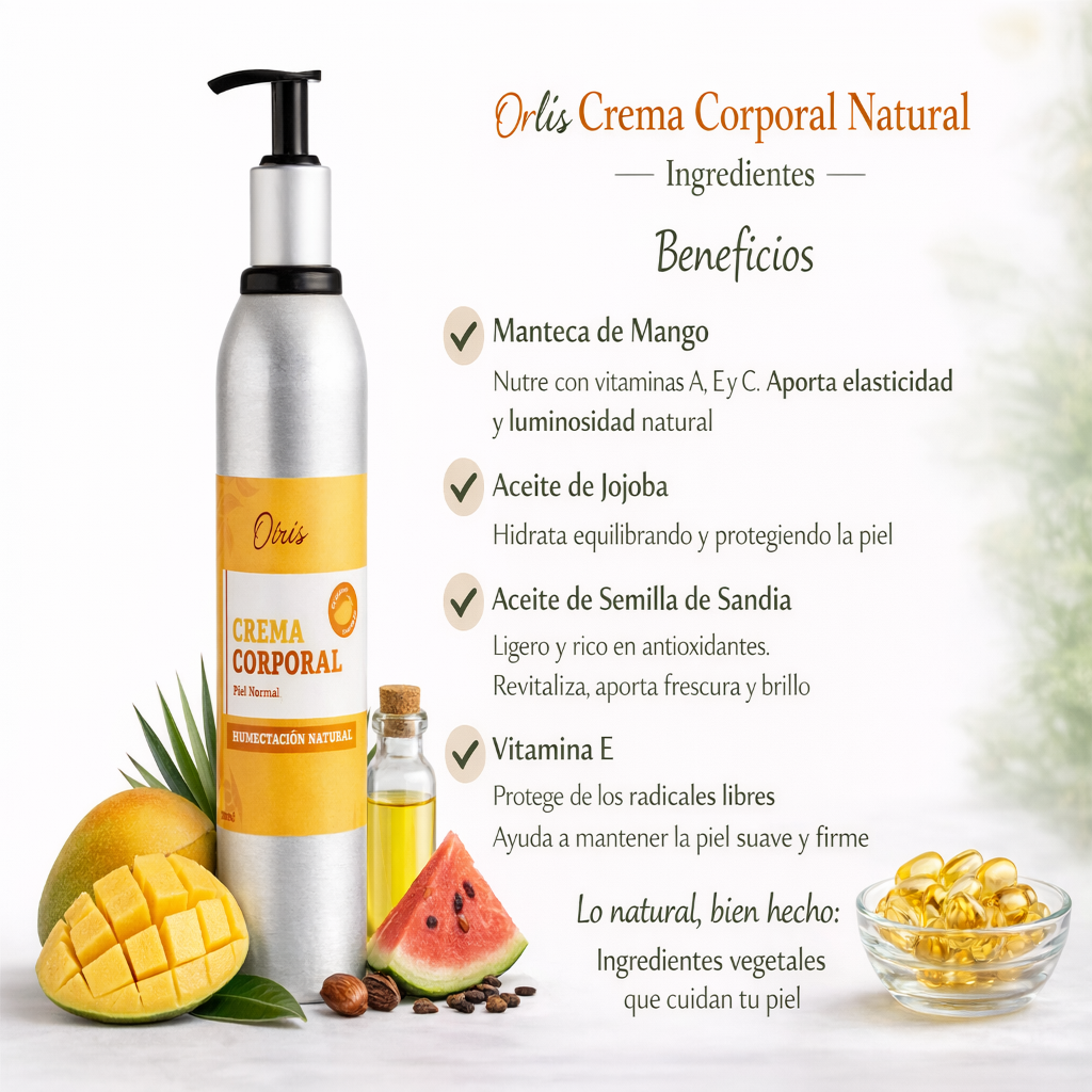 Crema Corporal Piel Normal - Oiris x300ml