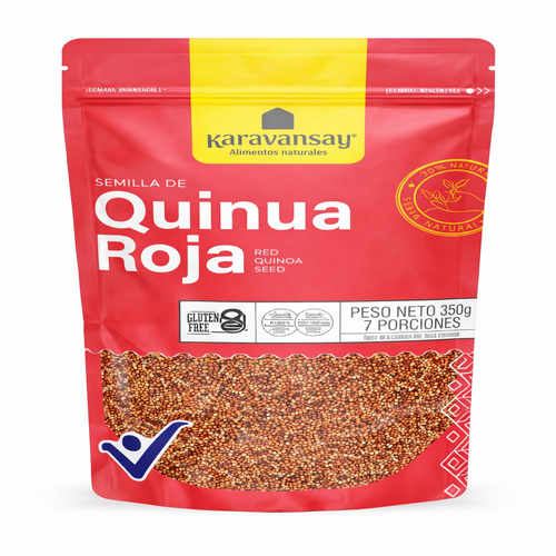 Semilla de Quinua Roja - Karavansay x350g