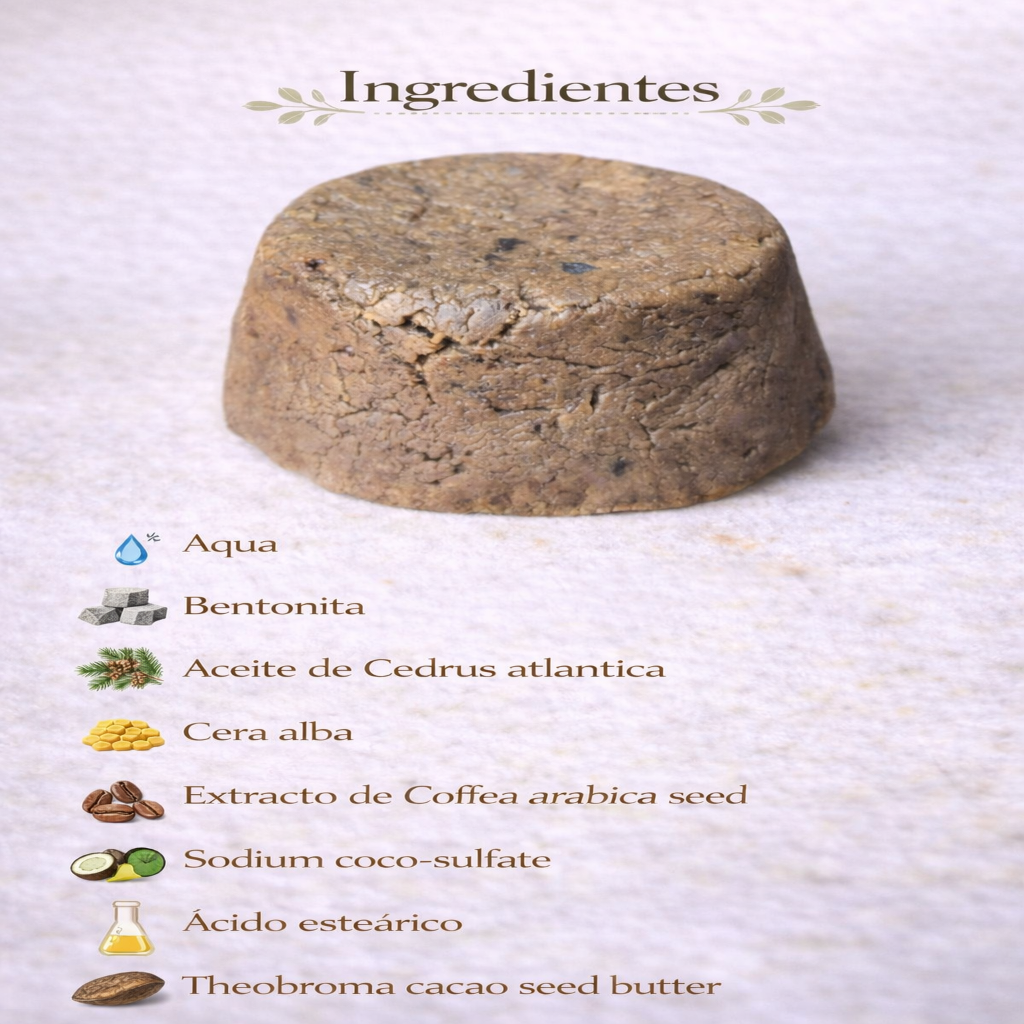 Shampoo Solido de Café - Nativas x65g