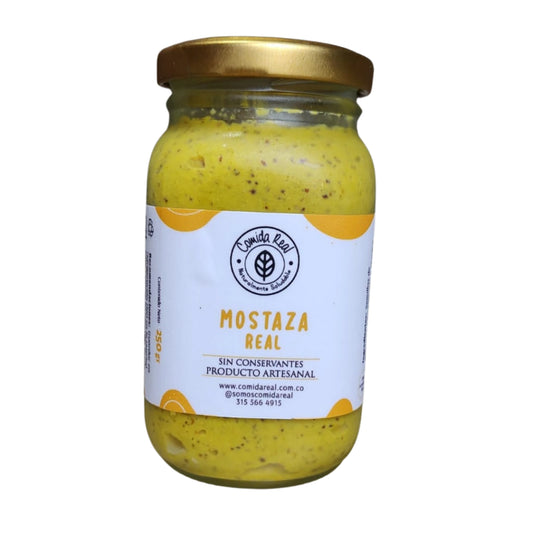 Mostaza Real - Comida Real x250g