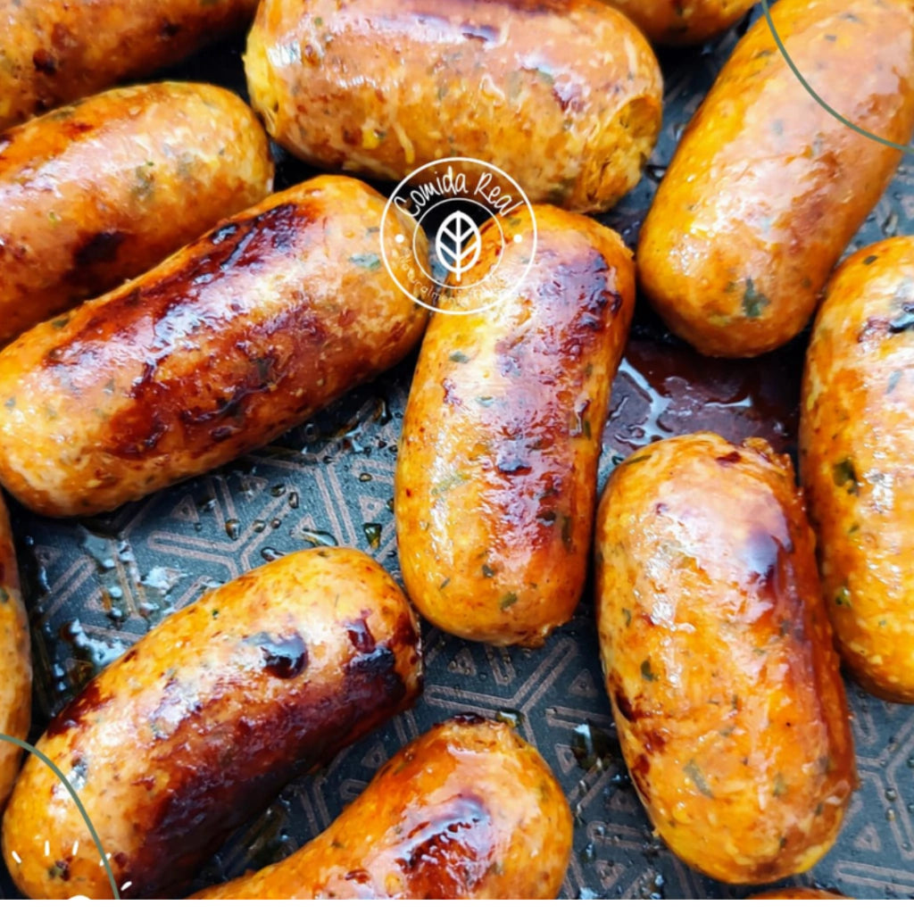 Chorizos de Cerdo Vive Raíces - Comida Real x5unid