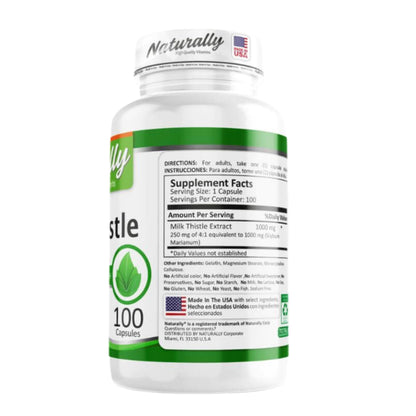 Milk Thistle (capsulas) - Naturally