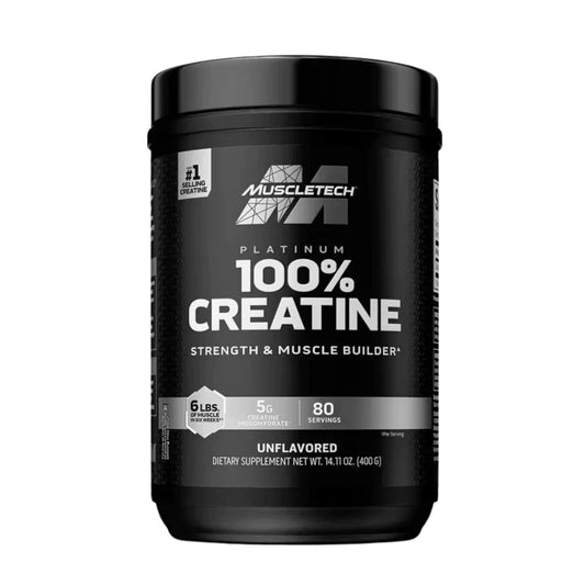 Creatina Platinum Monohidratada Sin Sabor - Muscletech x400g