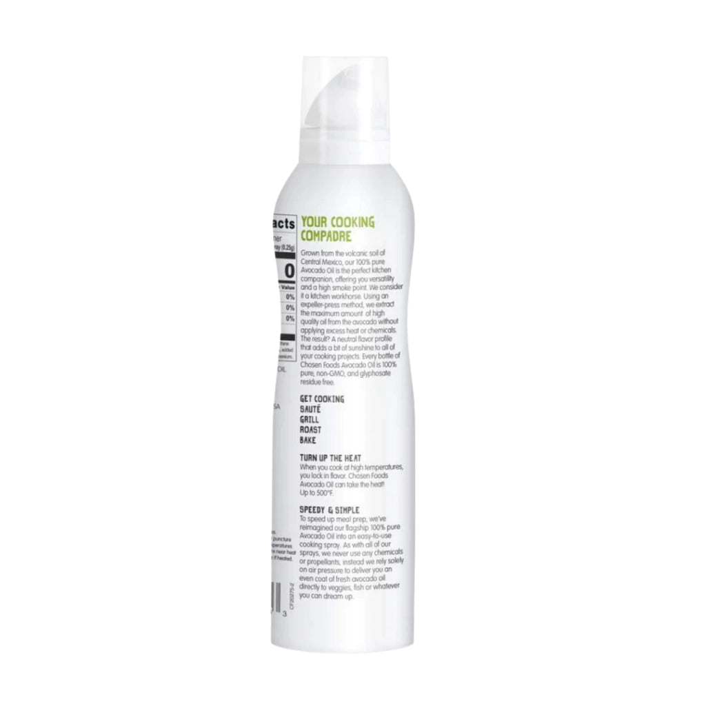 Aceite de Aguacate En Spray - Chosem Foods x134g
