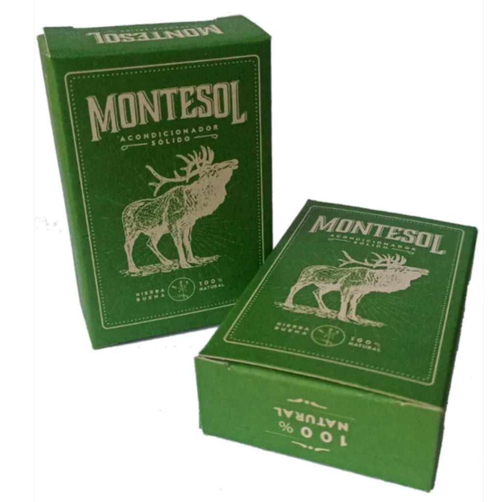 Acondicionador Sólido Montesol - Hierba Buena (100 g)