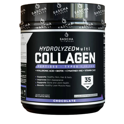 Colágeno Hidrolizado Sascha Fitness - 469 Gr