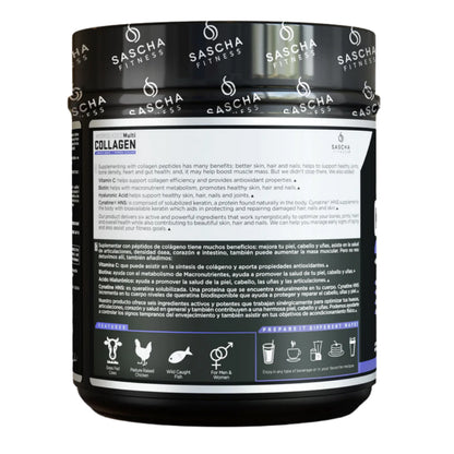 Colágeno Hidrolizado Sascha Fitness - 469 Gr