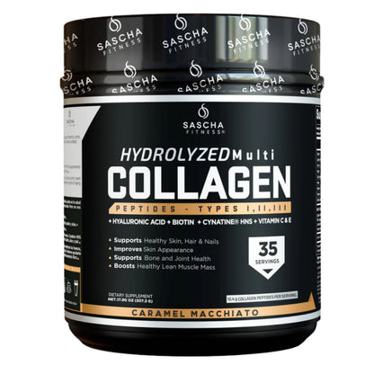 Colágeno Hidrolizado Sascha Fitness - 469 Gr