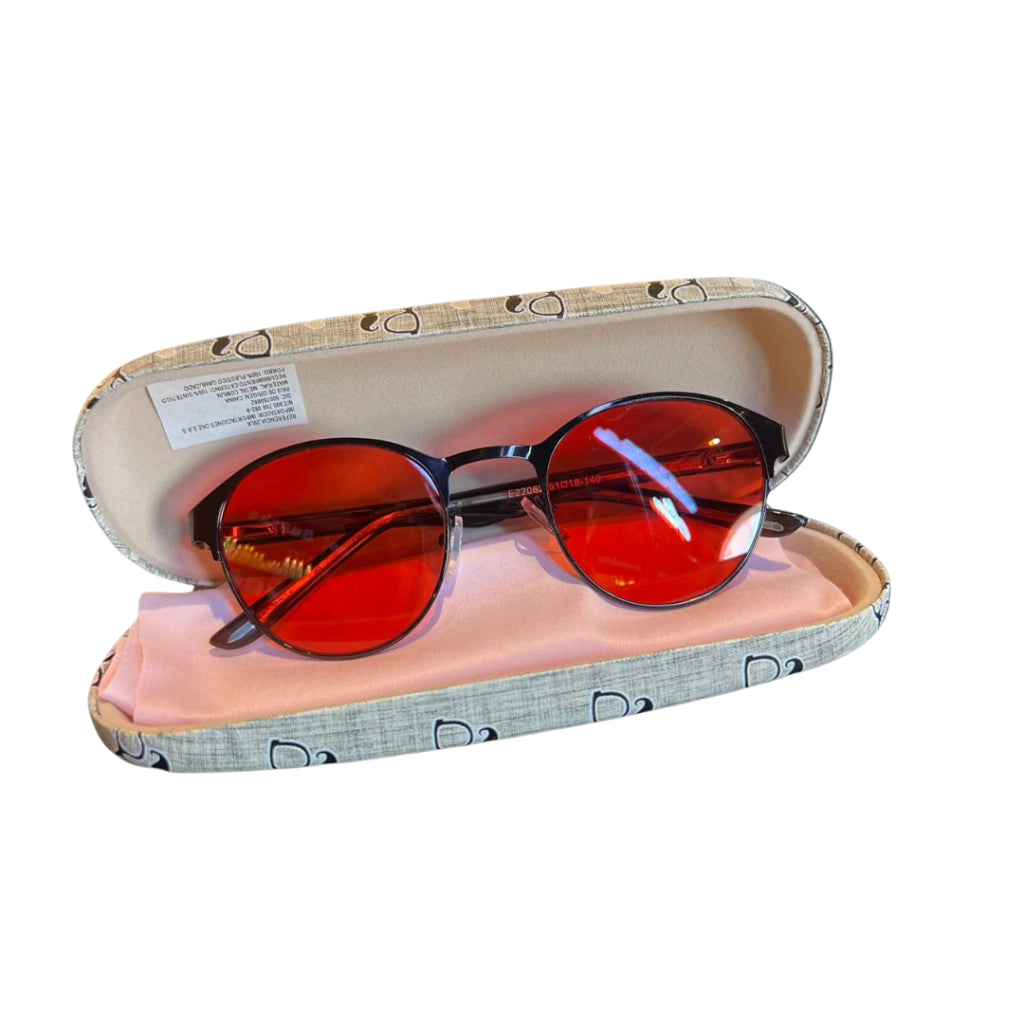 Gafas De Lente Rojo - Maka